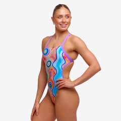 Costum înot femei Funkita Brace Free One Piece - Kulin Colour