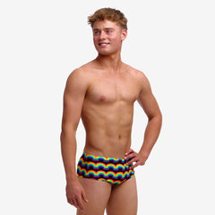 Slip băieți Funky Trunks Sidewinder - Rainbowie