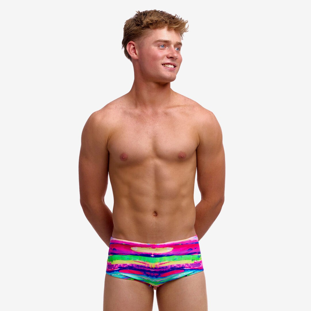 Slip băieți Funky Trunks Sidewinder - Paint Patch