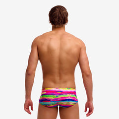 Slip bărbați Funky Trunks Sidewinder - Paint Patch