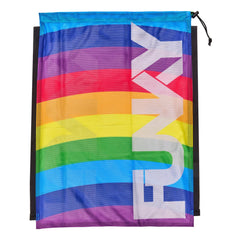 Sac echipament Funky Trunks Mesh Gear Bag - Rainbowie