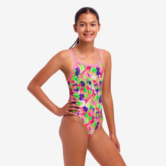 Costum înot Fete Funkita Single Strap One Piece - Splat Spot