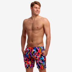 Pantaloni scurți Funky Trunks Long Johnny Short - Putty Rules
