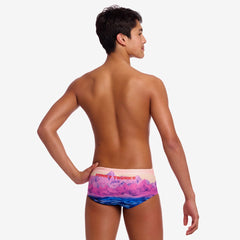 Slip băieți Funky Trunks Sidewinder - Pink Peaks