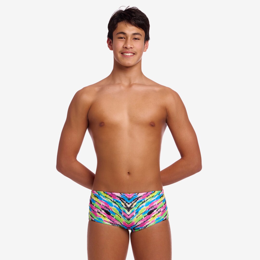 Slip băieți Funky Trunks Sidewinder - Happy Hide