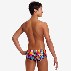 Slip băieți Funky Trunks Sidewinder - Broken Blox