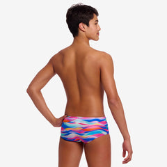 Slip băieți Funky Trunks Sidewinder - Royal Wave