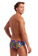 Slip adult Funky Trunks Classic Briefs - Colour Funk