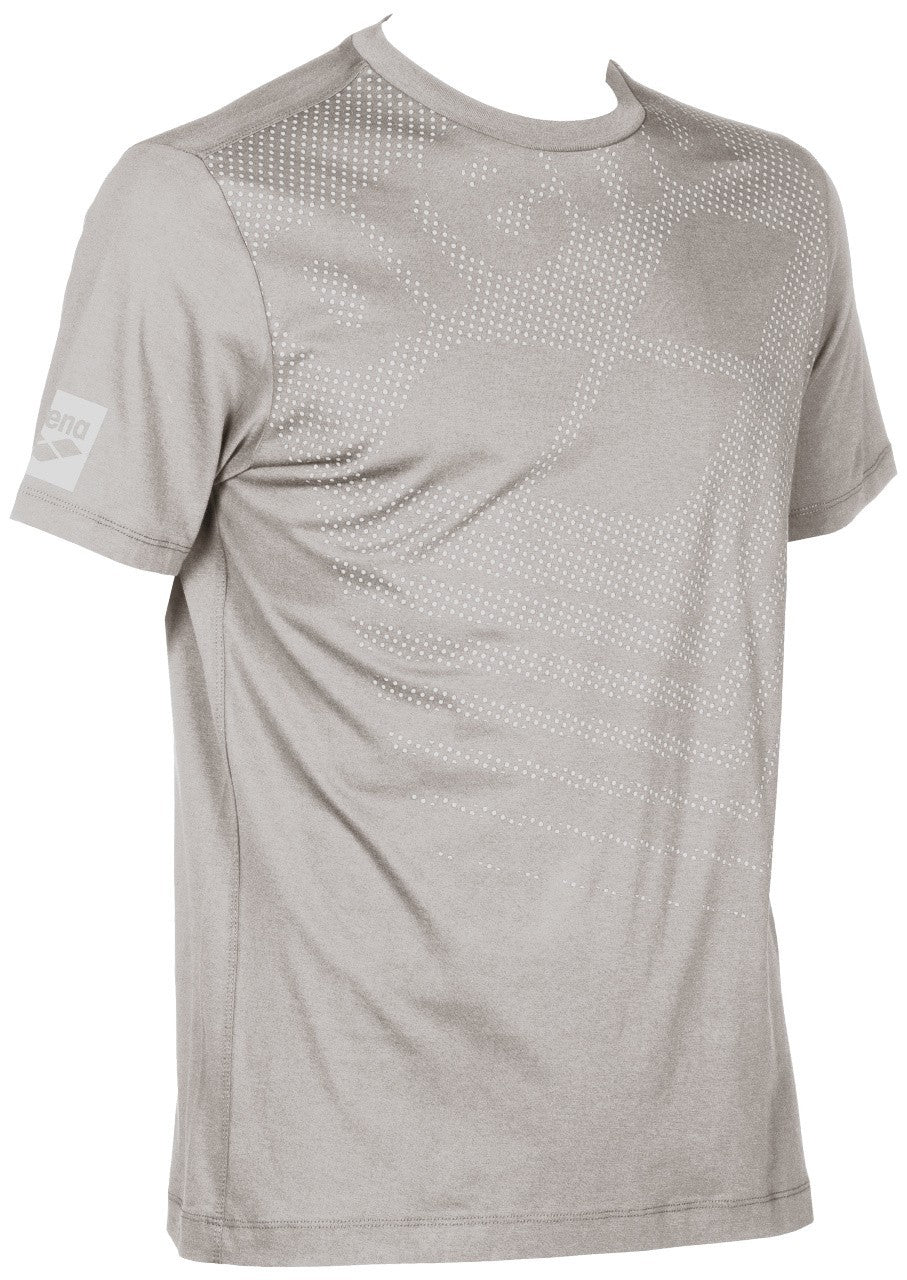 Tricou barbati Essential Big Logo Tee (grey-melange)