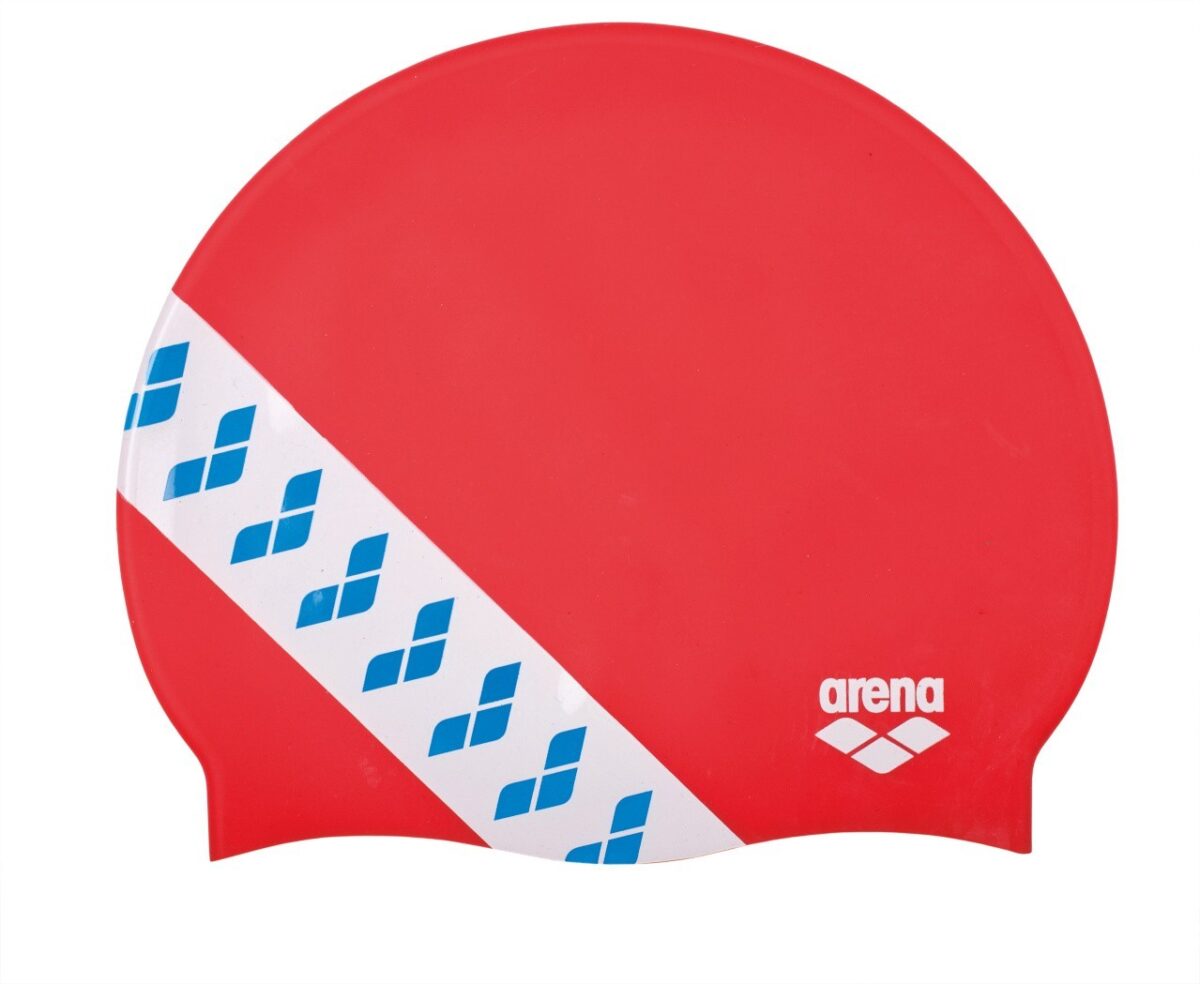 Cască înot silicon Arena Icons Team Stripe