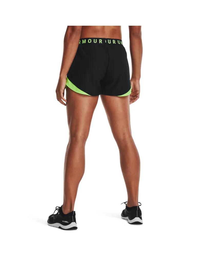 Pantaloni scurti Dama PLAY UP SHORTS 3.0 Under Armour (negru-verde)
