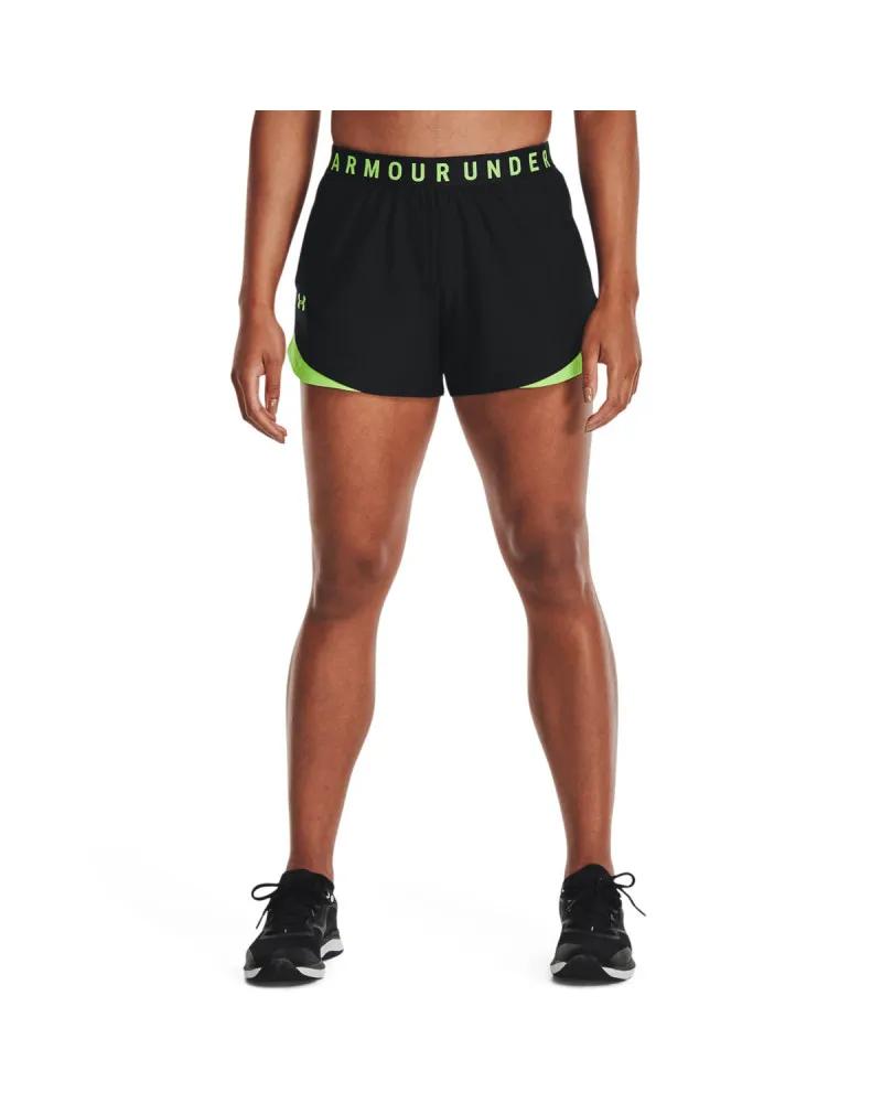 Pantaloni scurti Dama PLAY UP SHORTS 3.0 Under Armour (negru-verde)