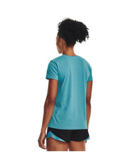Tricou Femei SPORTSTYLE LOGO SS Under Armour (turcoaz)
