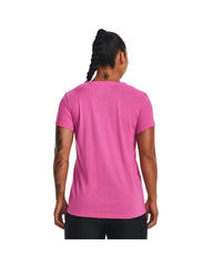 Tricou Femei SPORTSTYLE LOGO SS Under Armour (roz)