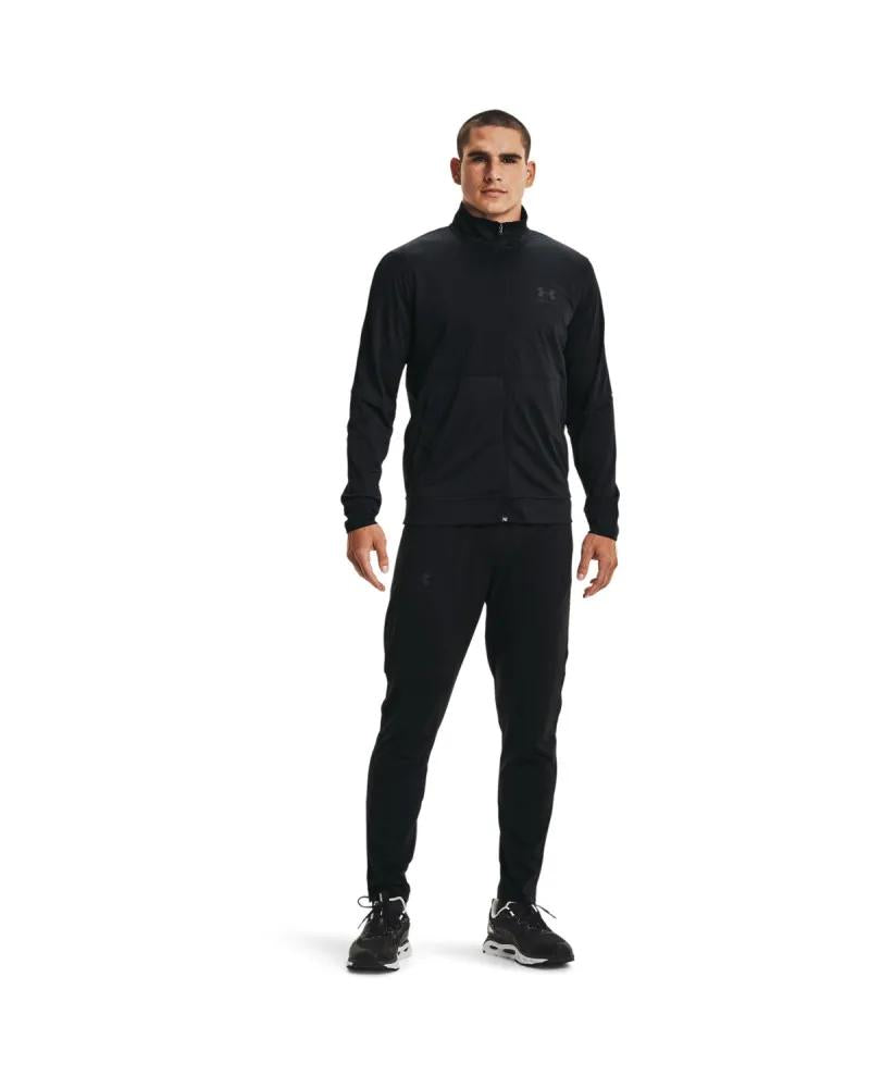 Jacheta Barbati PIQUE TRACK JACKET Under Armour (negru)