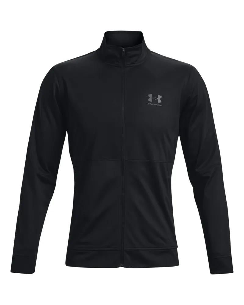 Jacheta Barbati PIQUE TRACK JACKET Under Armour (negru)