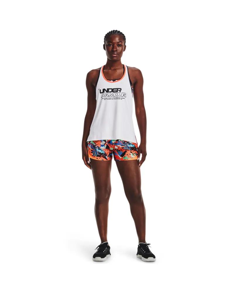 Pantaloni scurti Dama PLAY UP 3.0 CLASH PRNT SHORT Under Armour (multicolor)