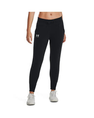 Pantaloni Dama RIVAL FLEECE LOCK-UP JOGGER Under Armour (negru)