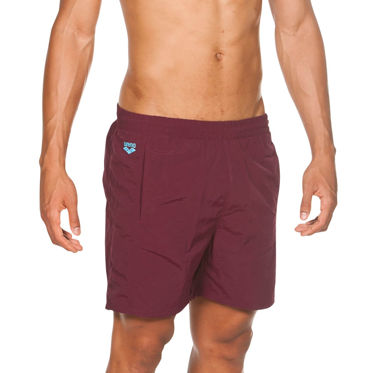 Short de baie pentru bărbați Berryn (red-wine)
