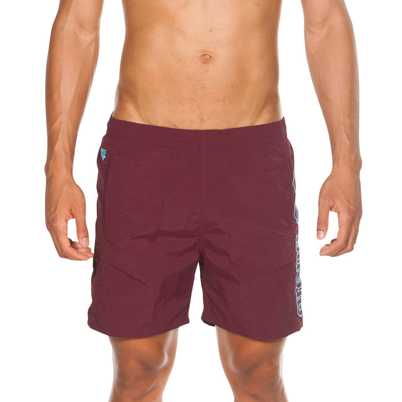 Short de baie pentru bărbați Berryn (red-wine)