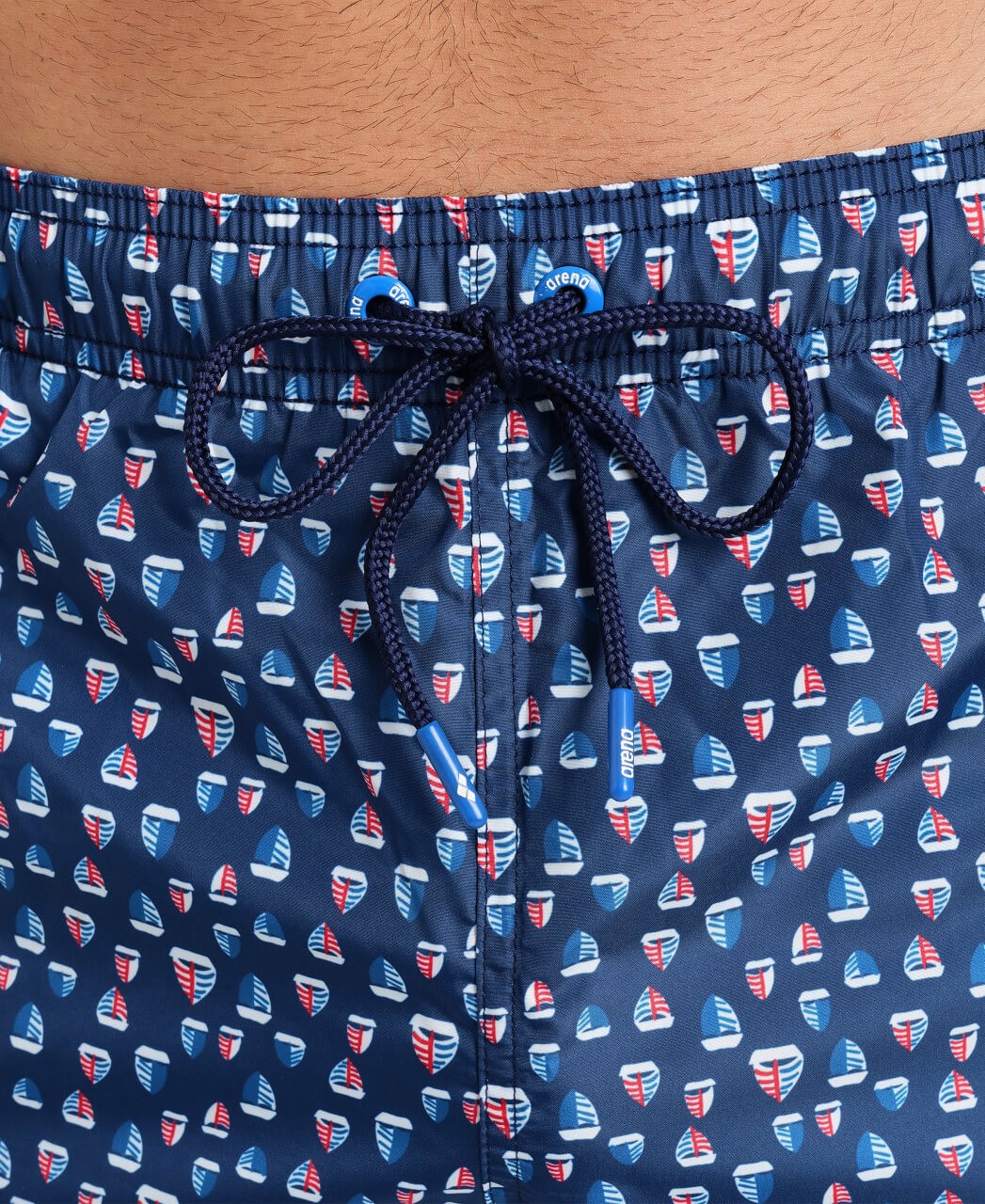Short de baie pentru bărbați Arena Beach Allover (Navy-Multi)