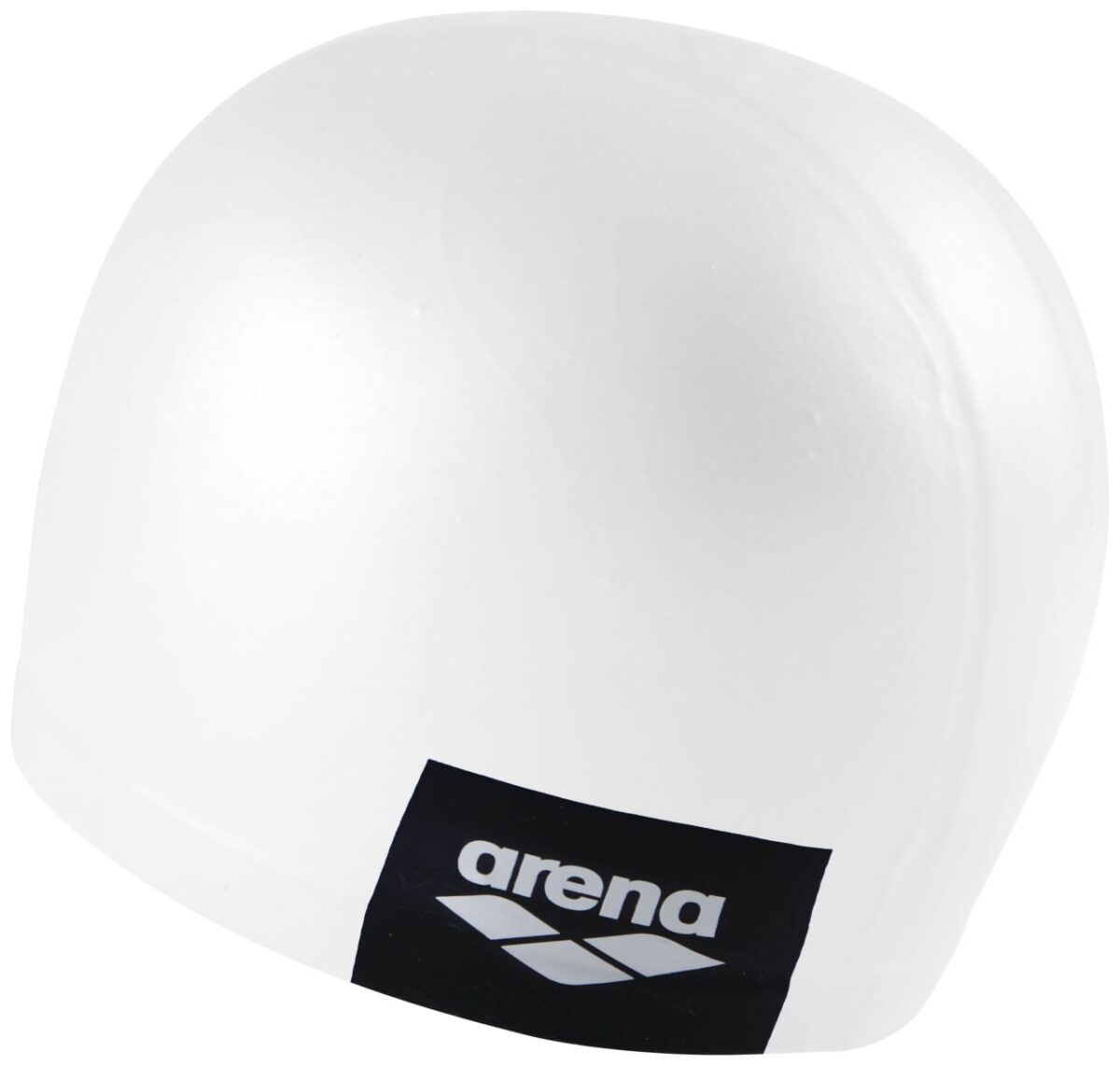 Cască înot Arena Logo Moulded (alb)