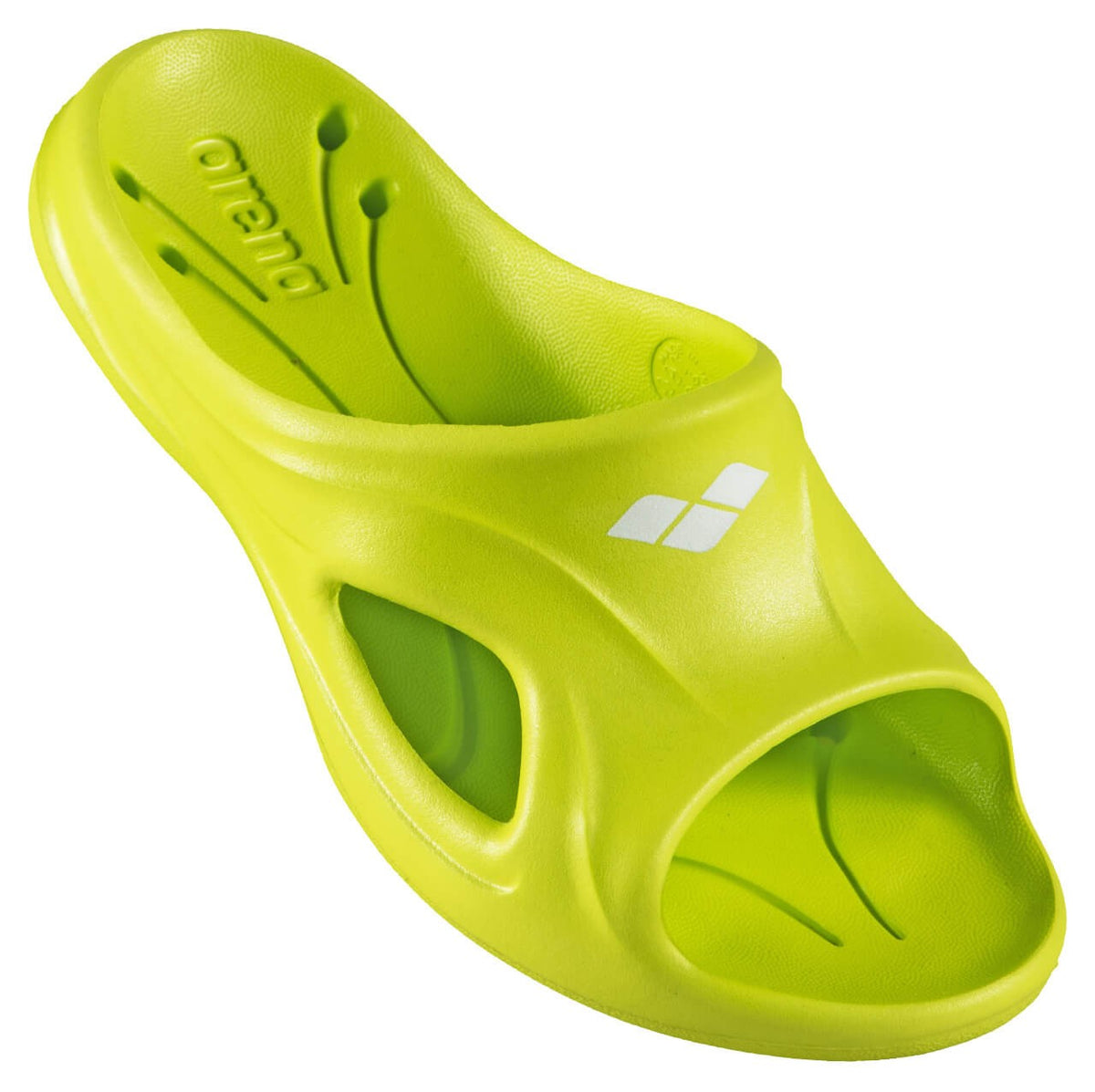 Papuci copii Arena HYDROSOFT II JR HOOK (lime)