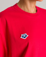 Tricou Bumbac Bărbați arena Uni T-Shirt (rosu)