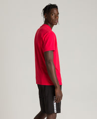 Tricou Bumbac Bărbați arena Uni T-Shirt (rosu)