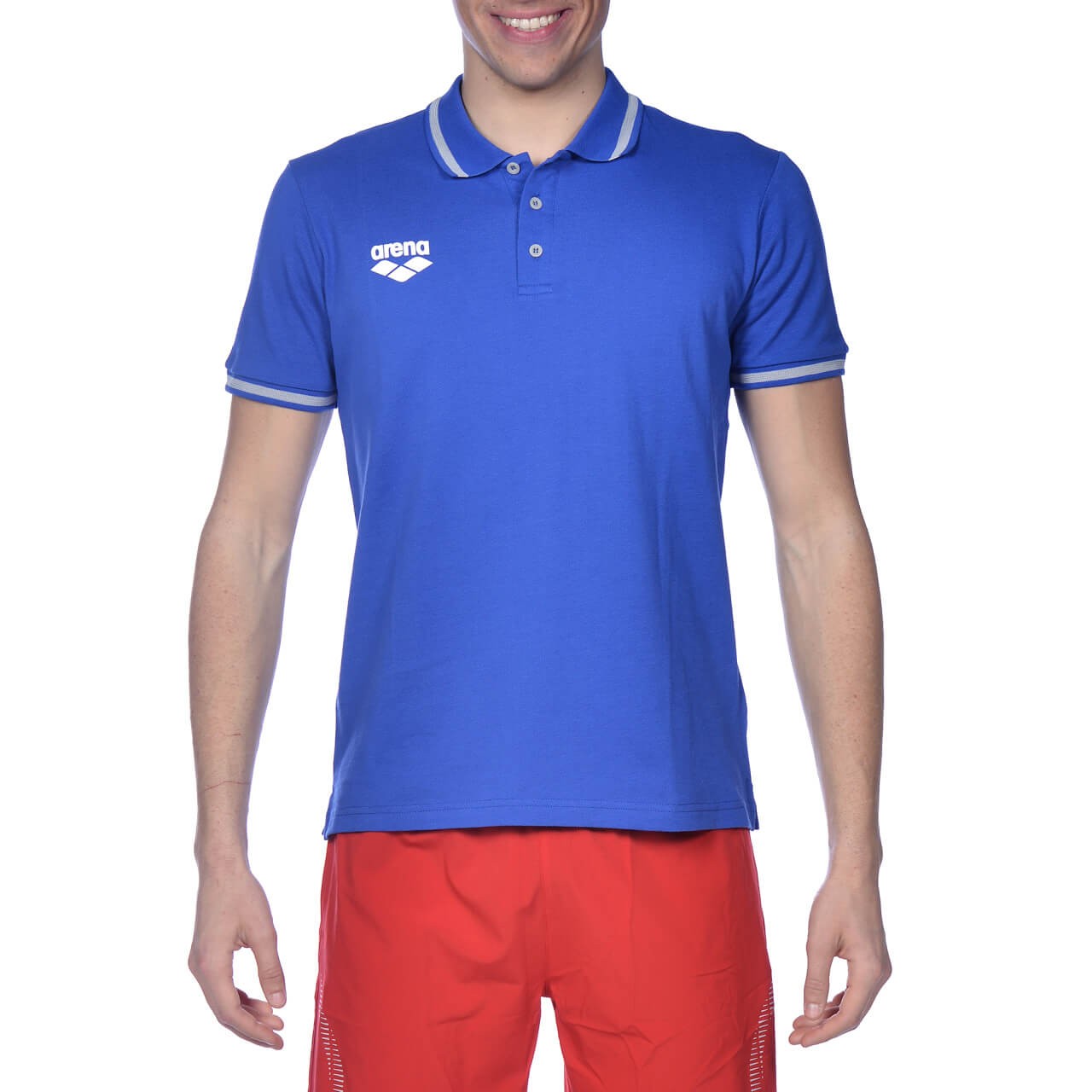 Tricou Bărbați Arena TL S/S Polo (albastru)
