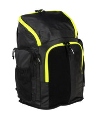 Rucsac Arena Spiky III 45l (negru/fermoar verde-neon)