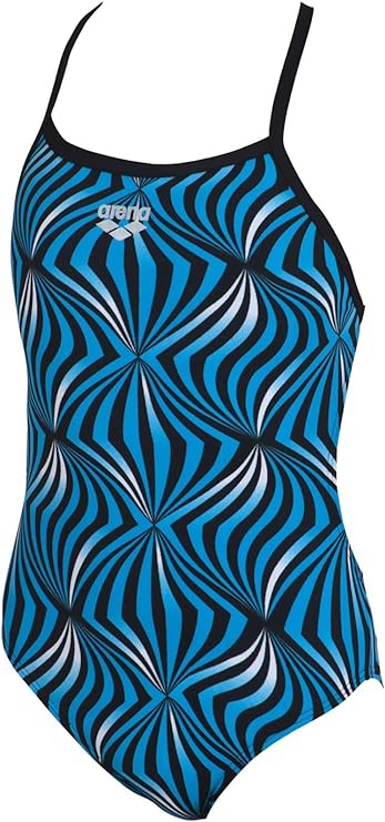 Costum înot fete Arena Mirador Youth (black-turquoise)