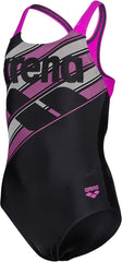 Costum înot fete Arena Lines Swimsuit Pro Back