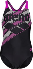 Costum înot fete Arena Lines Swimsuit Pro Back