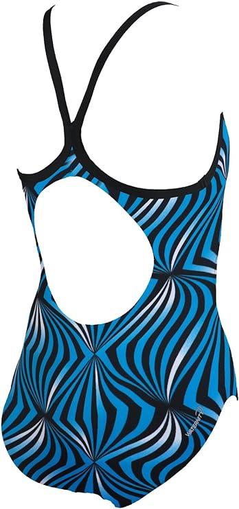 Costum înot fete Arena Mirador Youth (black-turquoise)