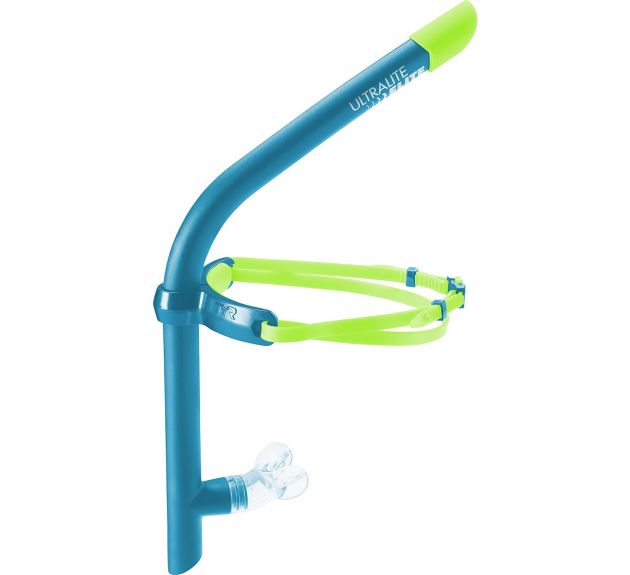 Tub respirație ultraușor TYR Snorkel Elite (Albastru)
