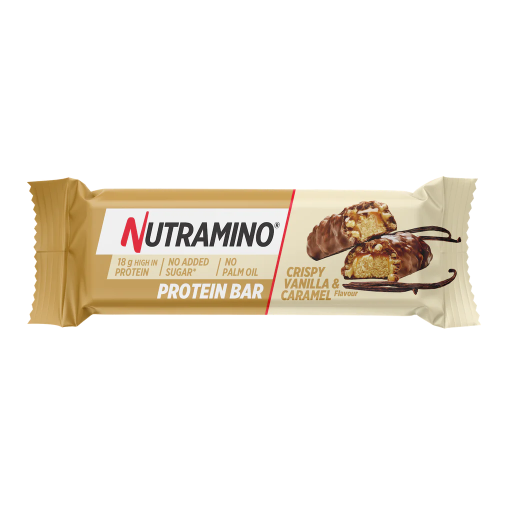 Baton proteic Nutramino "Crirspy Vanilla & Caramel"