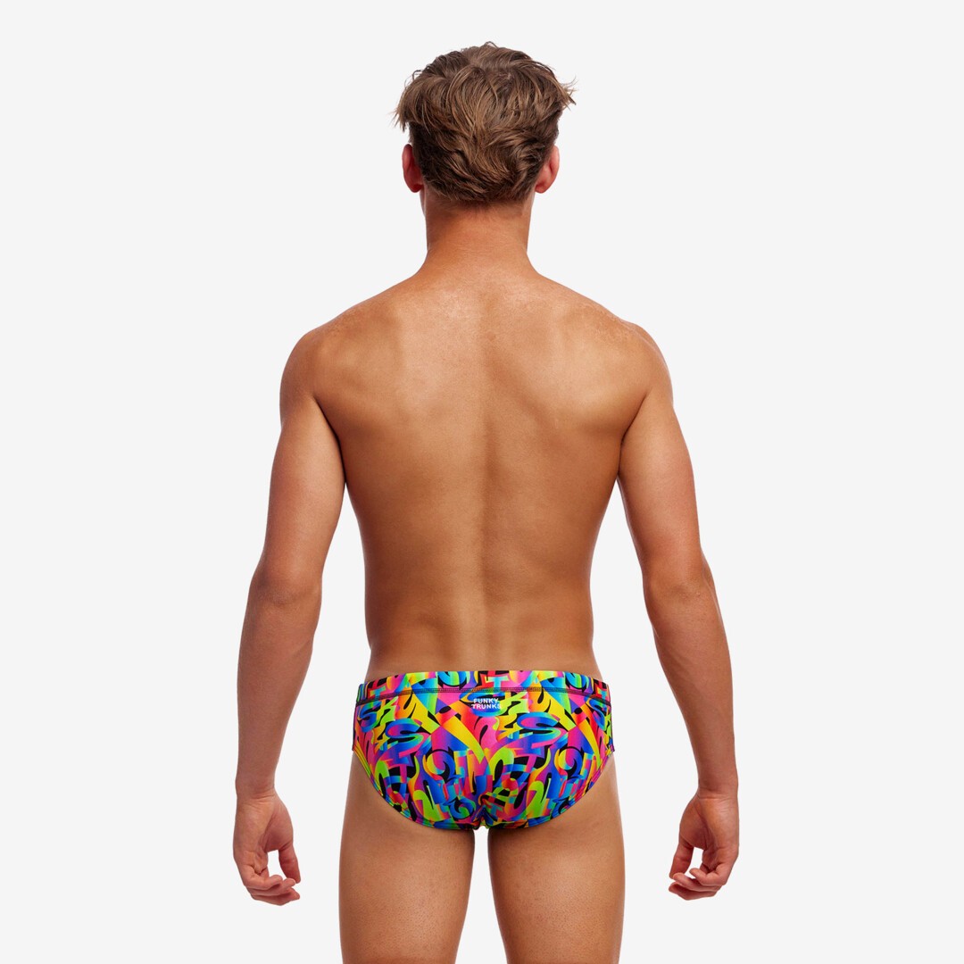 Slip băieți Funky Trunks Classic Briefs - Colour Funk