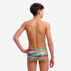 Slipi băieți Funky Trunks Sidewinder - Static Stack