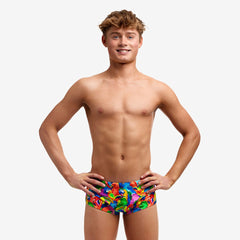 Slip baieti Funky Trunks Sidewinder - Bright Birds