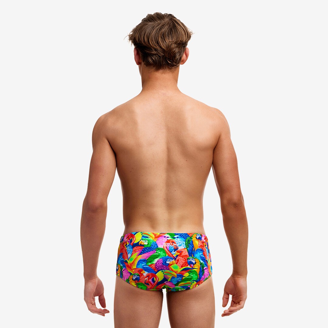 Slip baieti Funky Trunks Sidewinder - Bright Birds