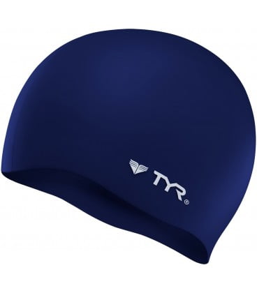 Cască înot silicon TYR LCS (navy)