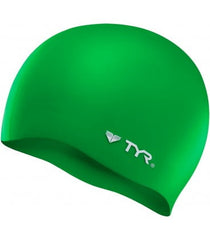 Cască înot silicon TYR LCS (verde)