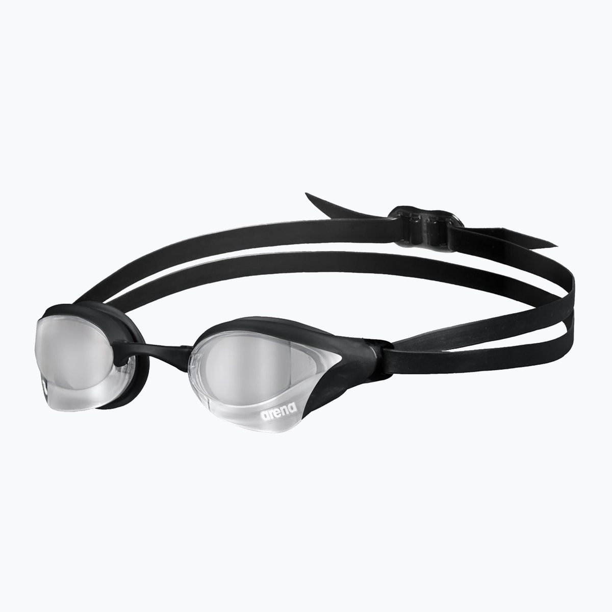 Ochelari înot Arena Cobra Core Swipe Mirror (negru-argintiu)