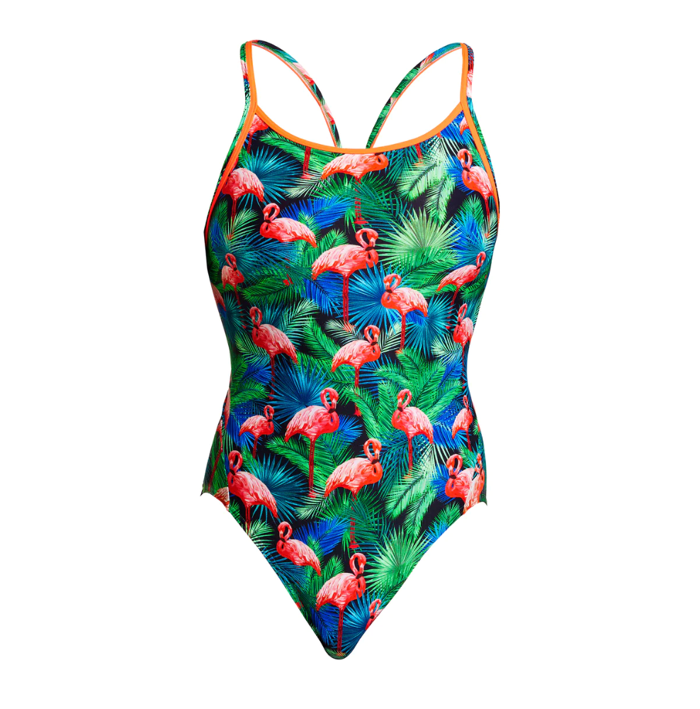 Costum înot femei Funkita Diamond Back One Piece - Jungle Bungle