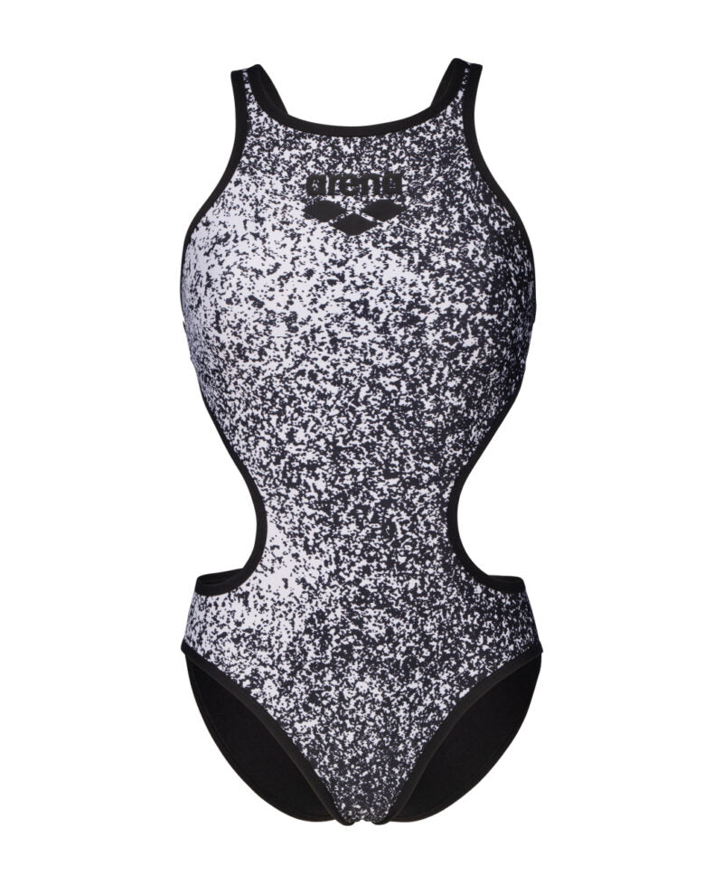 Costum de baie Femei Arena One Paints Swimsuit Tech Back