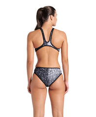 Costum de baie Femei Arena One Paints Swimsuit Tech Back