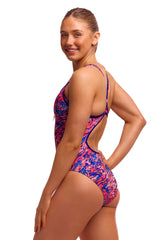 Costum menstrual înot Femei Funkita Diamond Secure One Piece - Ruff Stuff