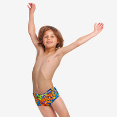 Slip copii Toddler Printed Funky Trunks - Mixed Mess