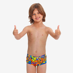 Slip copii Toddler Printed Funky Trunks - Mixed Mess